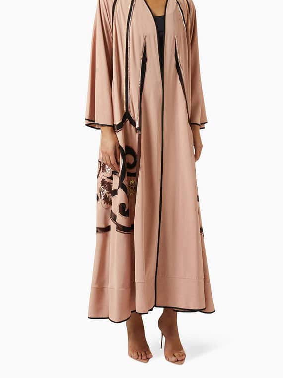Sequin-embellished Abaya-