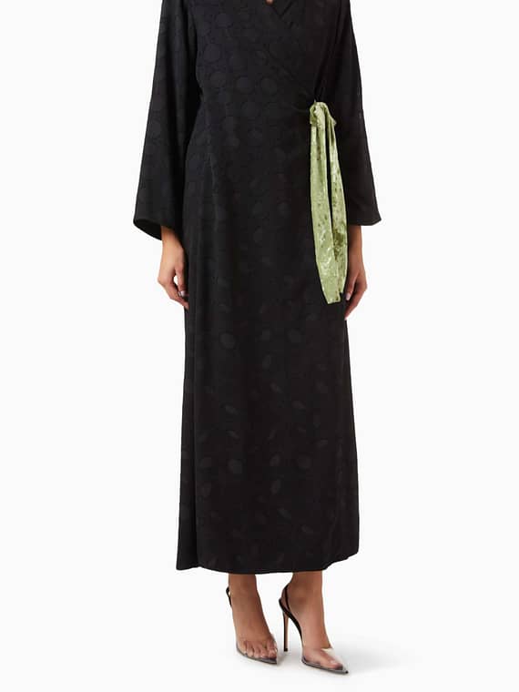 Wrap Abaya in Chiffon-