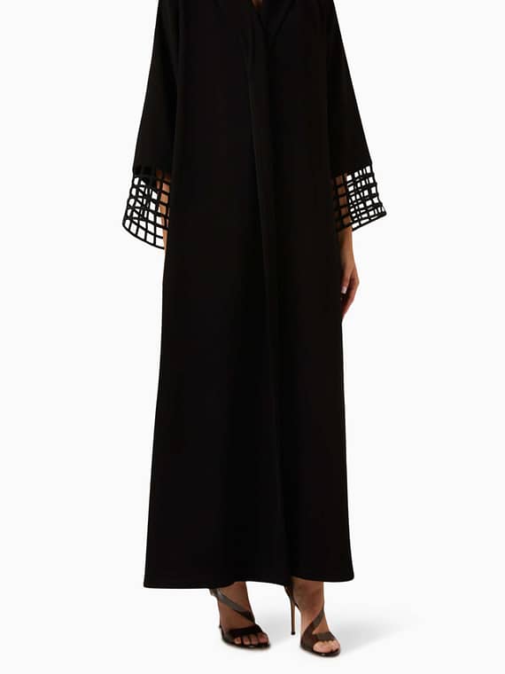 Zainah Shawl Collar Abaya-