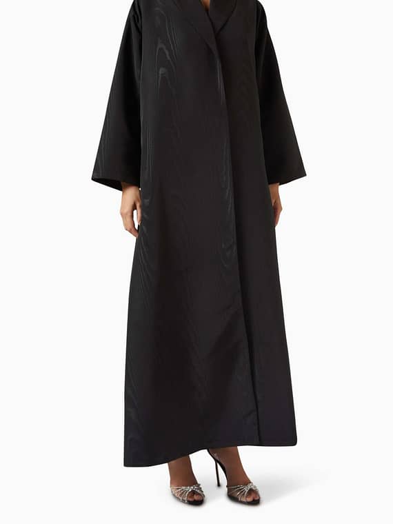 Zainah-cut Abaya in Glitter Fabric-