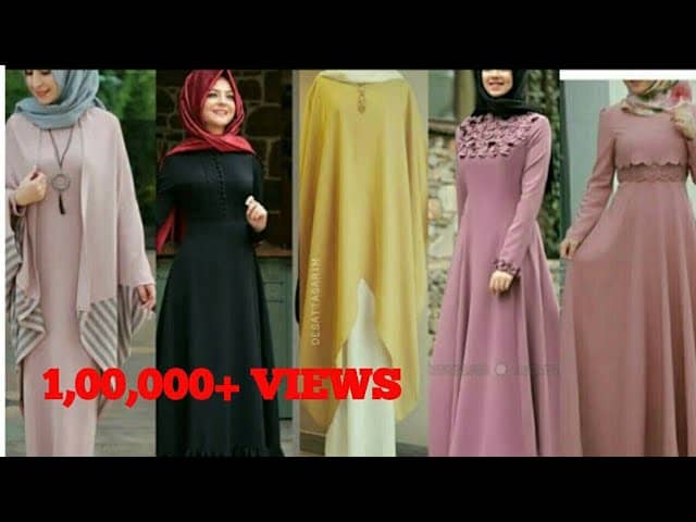 MODEST TRENDS IN ABAYA DESIGNER DRESSES FOR MUSLIM GIRLS /MAXI DRESS DESIGNS