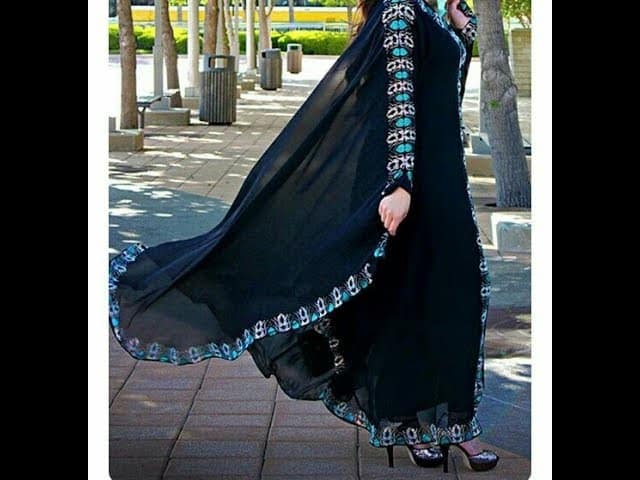 New Stylish Abaya Designs For Girls 2018-2019