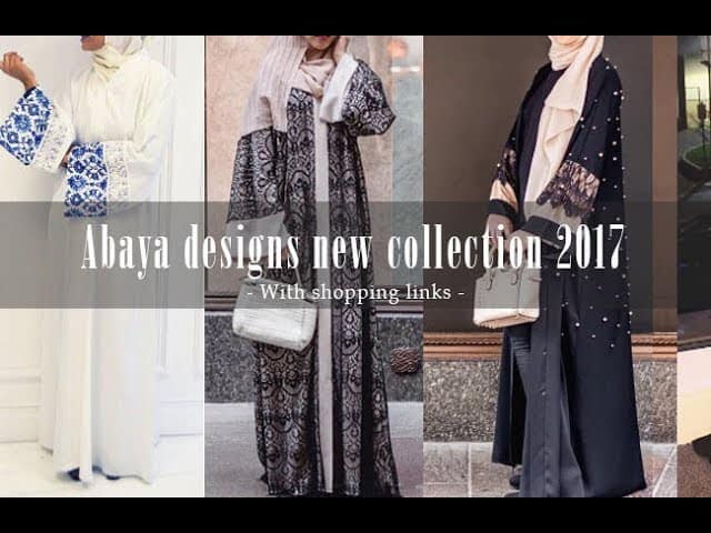 Abaya designs new collection 2017 with shopping links !